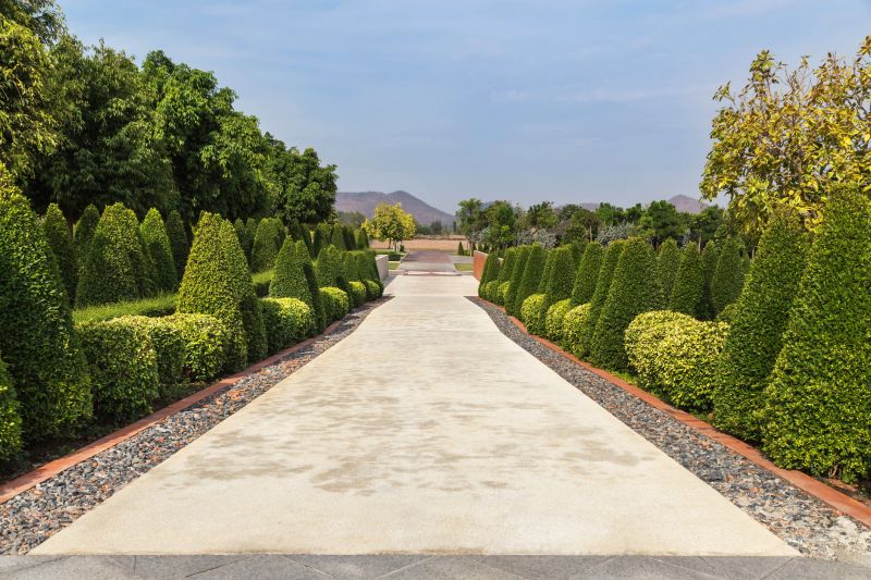Shrubs with Symmetrical Trimming